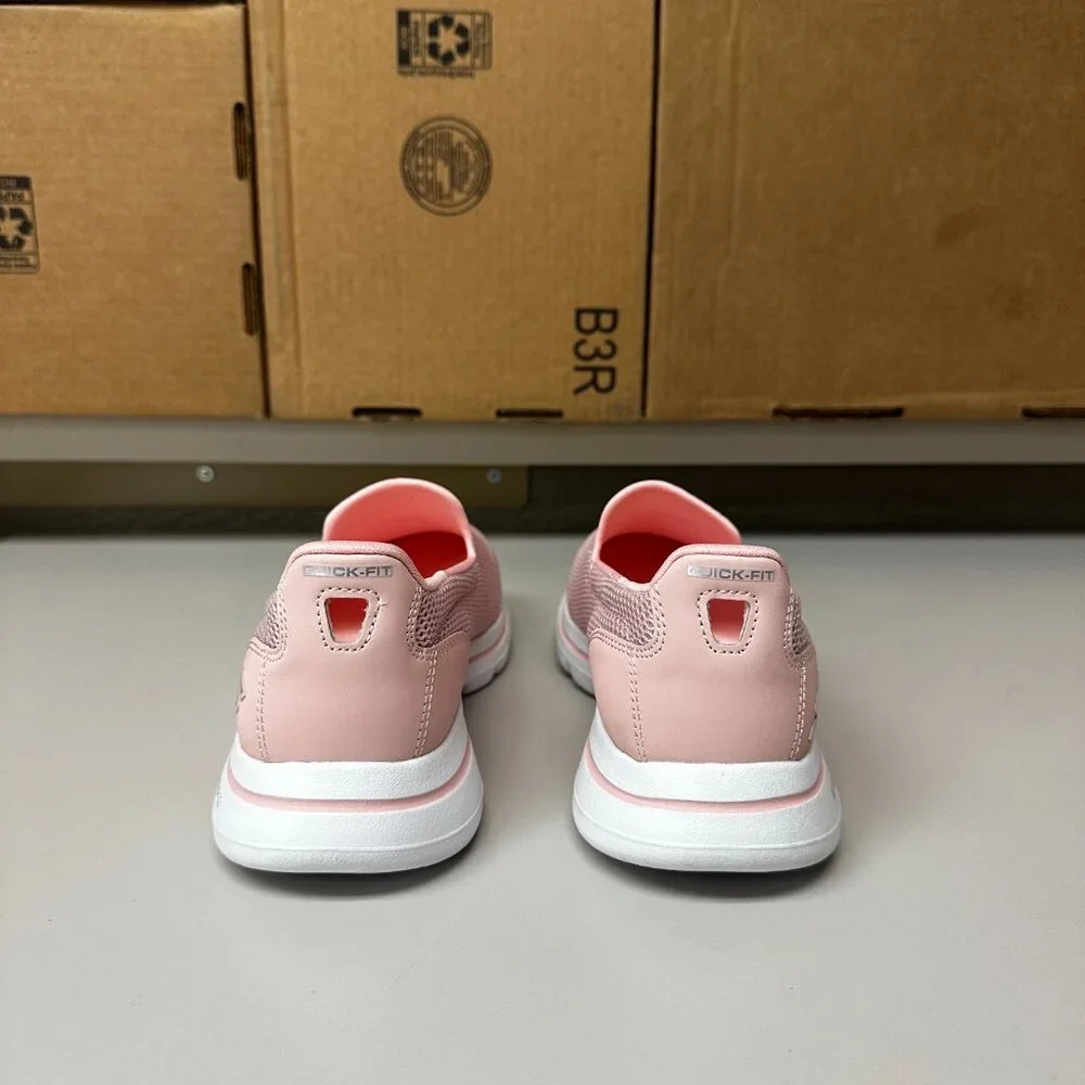 Sketchers slip on shoe - pink - size 8 - Picture 4 of 6